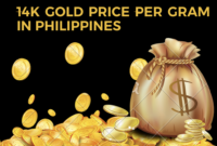 14K Gold Price per Gram in Philippines